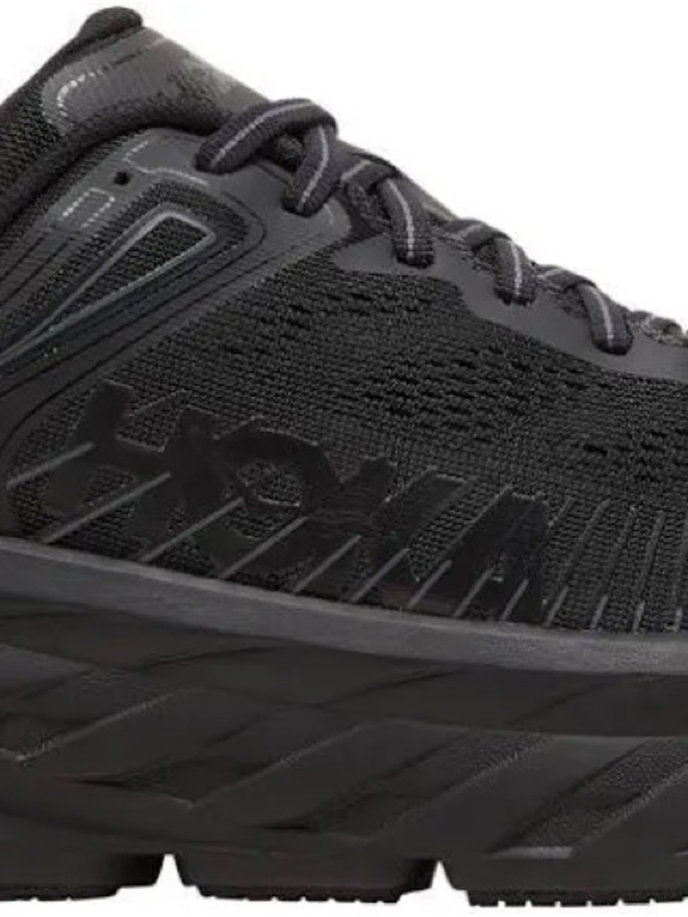 Hoka Bondi 7 black size 9 new in box - Picture 2 of 7